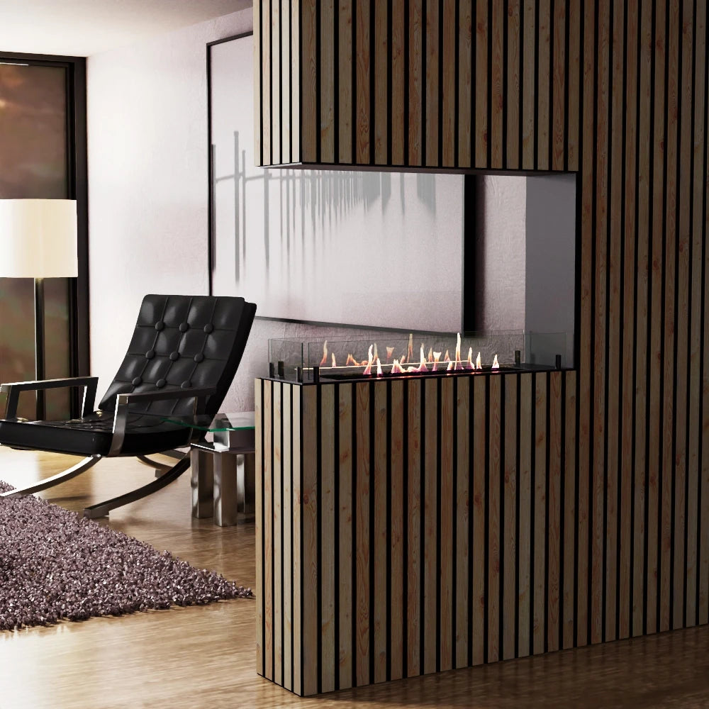 Foco Room Divider 800 Slim installed as a lifestyle room divider