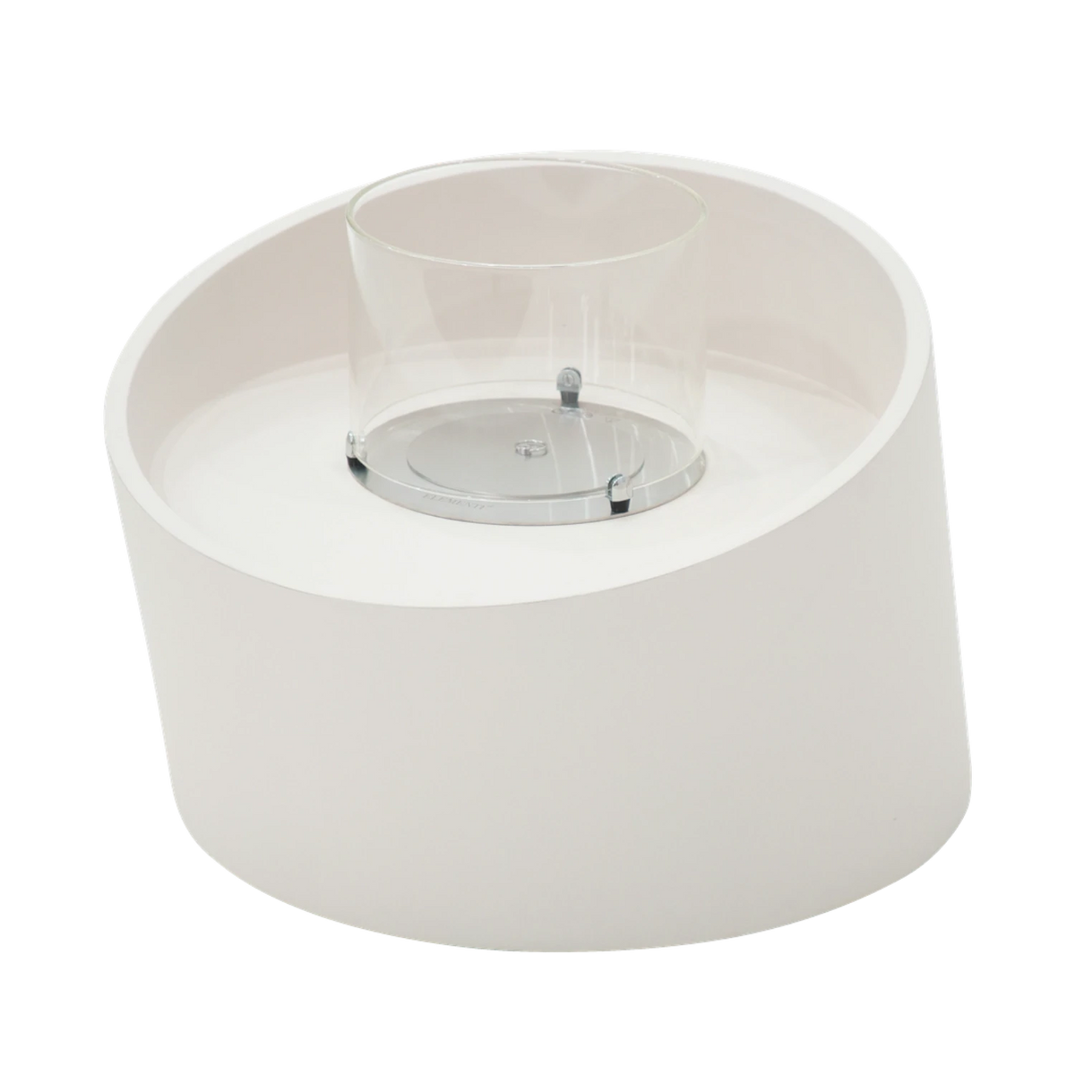 TORRE Bioethanol Fire Column – Cream White