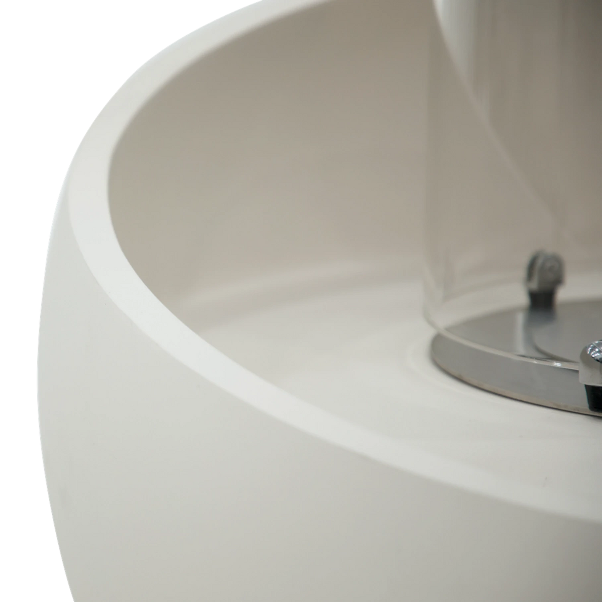 FIRENZE Bioethanol Fire Bowl – Cream White
