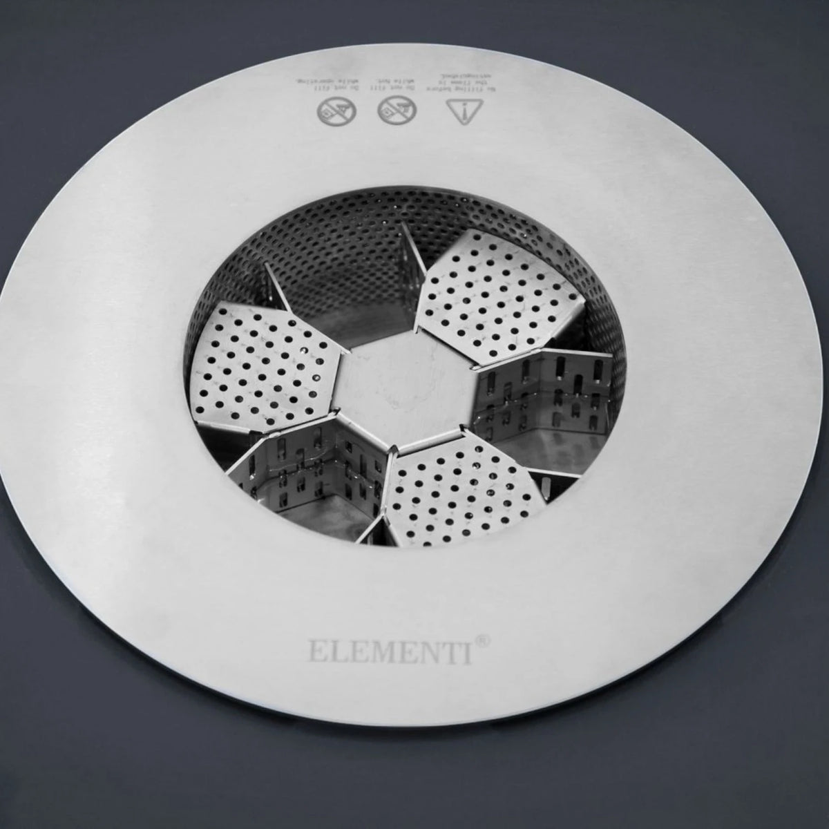 MANHATTAN Bioethanol Fire Table – Slate Black