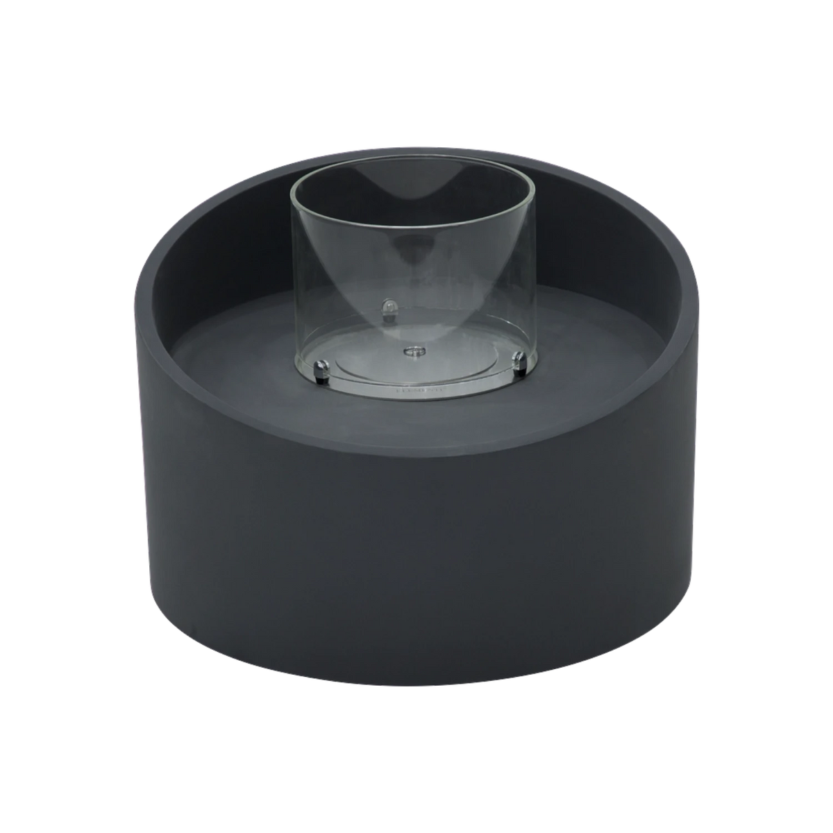 TORRE Bioethanol Fire Column – Slate Black