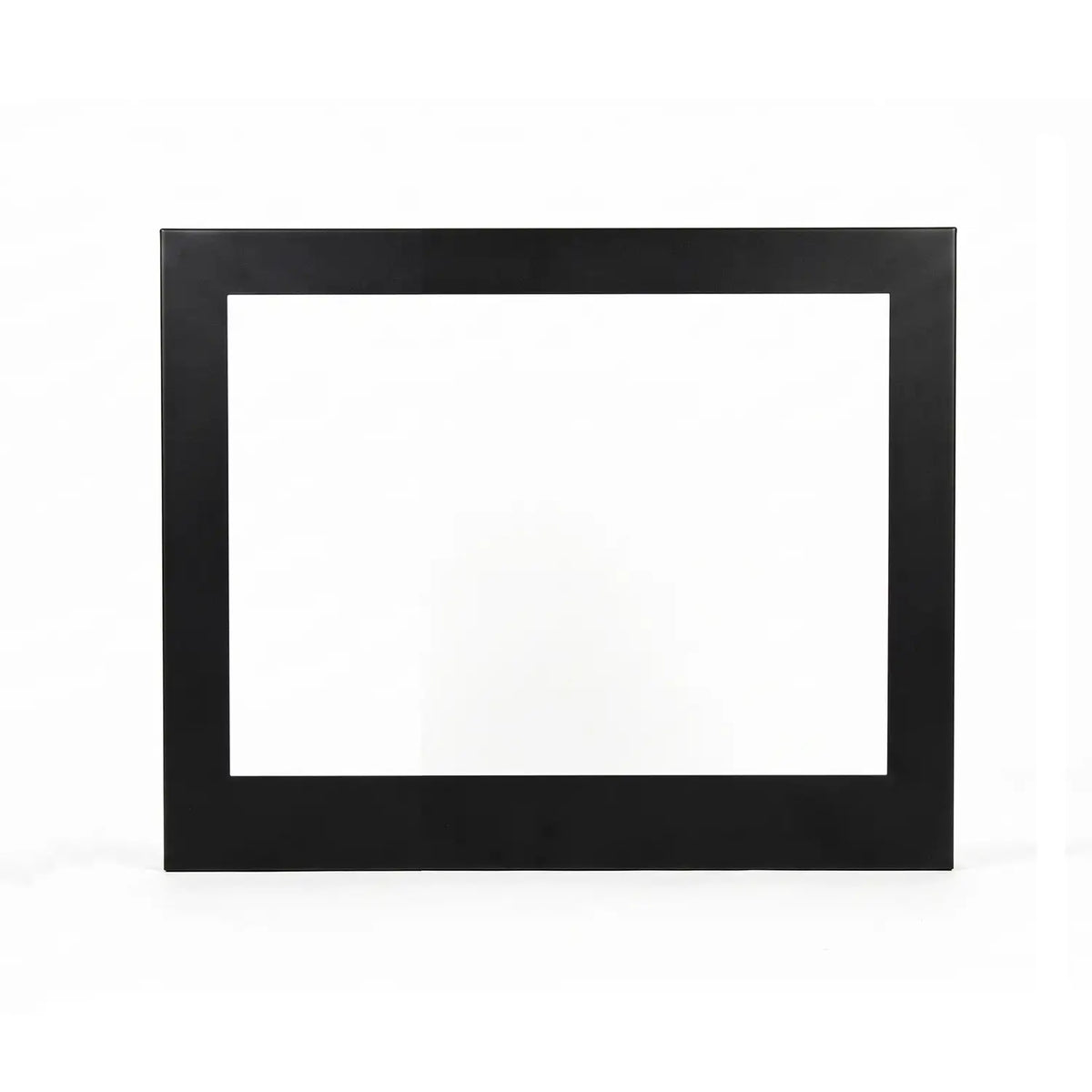 Wall installation frame for Surtur 18-inch bioethanol insert, angled view