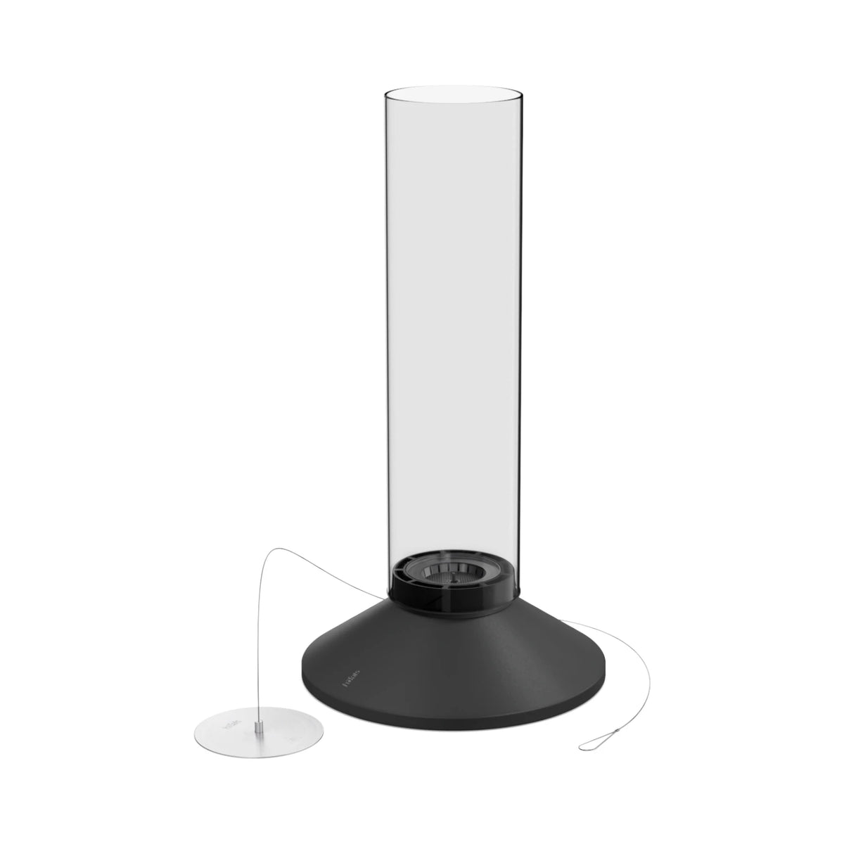 SPIN X 900 Tabletop Fireplace - All Black
