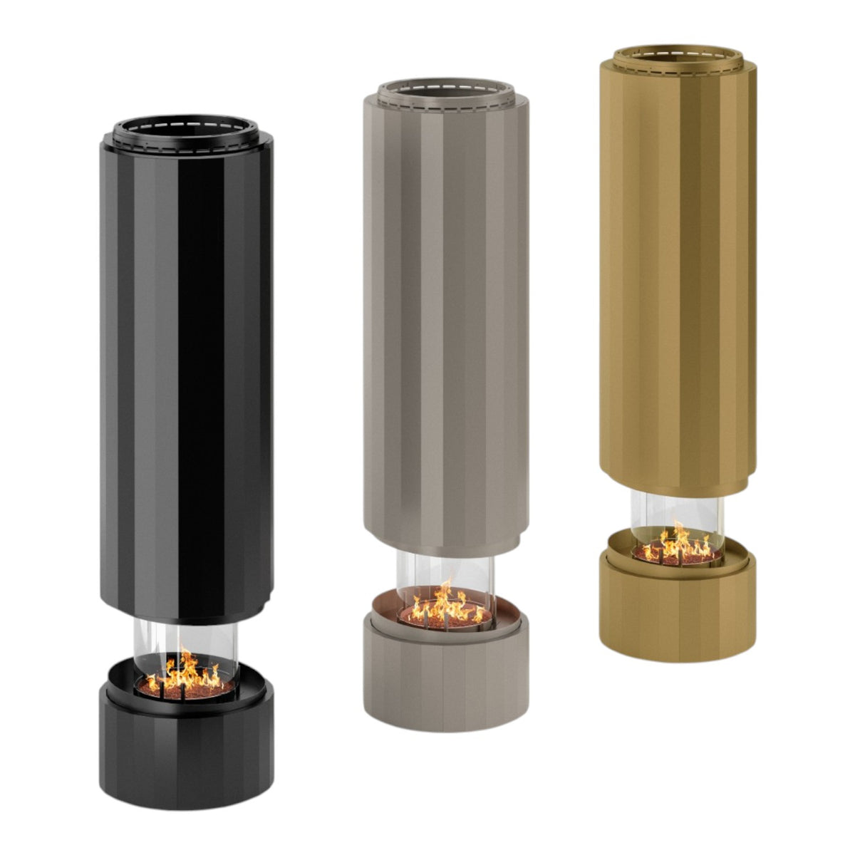 Pillar - Suspended Bioethanol Fireplace