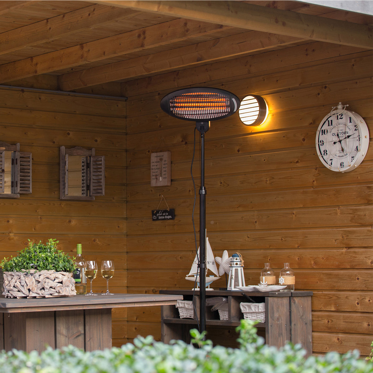 Elektra Freestanding 2000 Watt Patio Heater