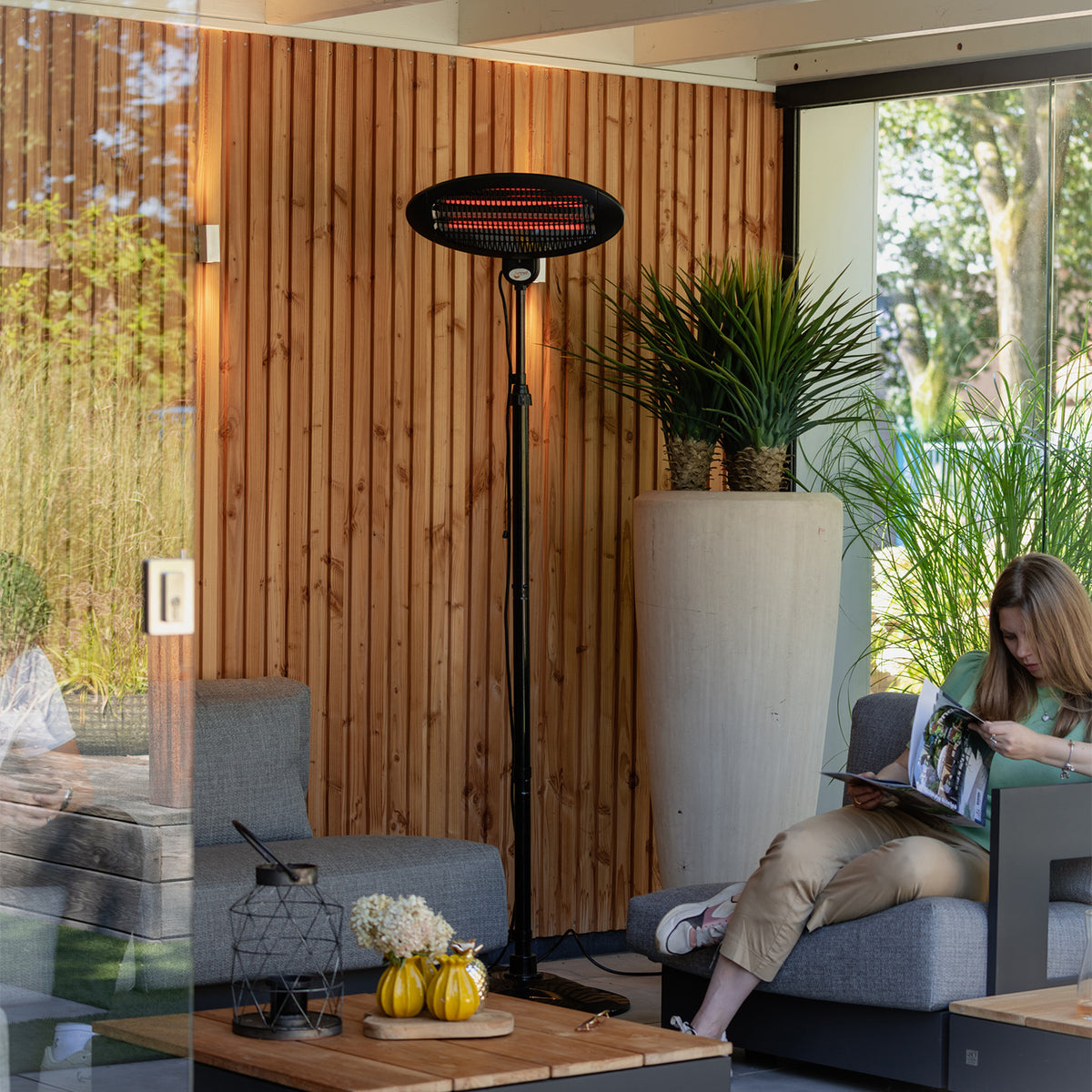Elektra Freestanding 2000 Watt Patio Heater