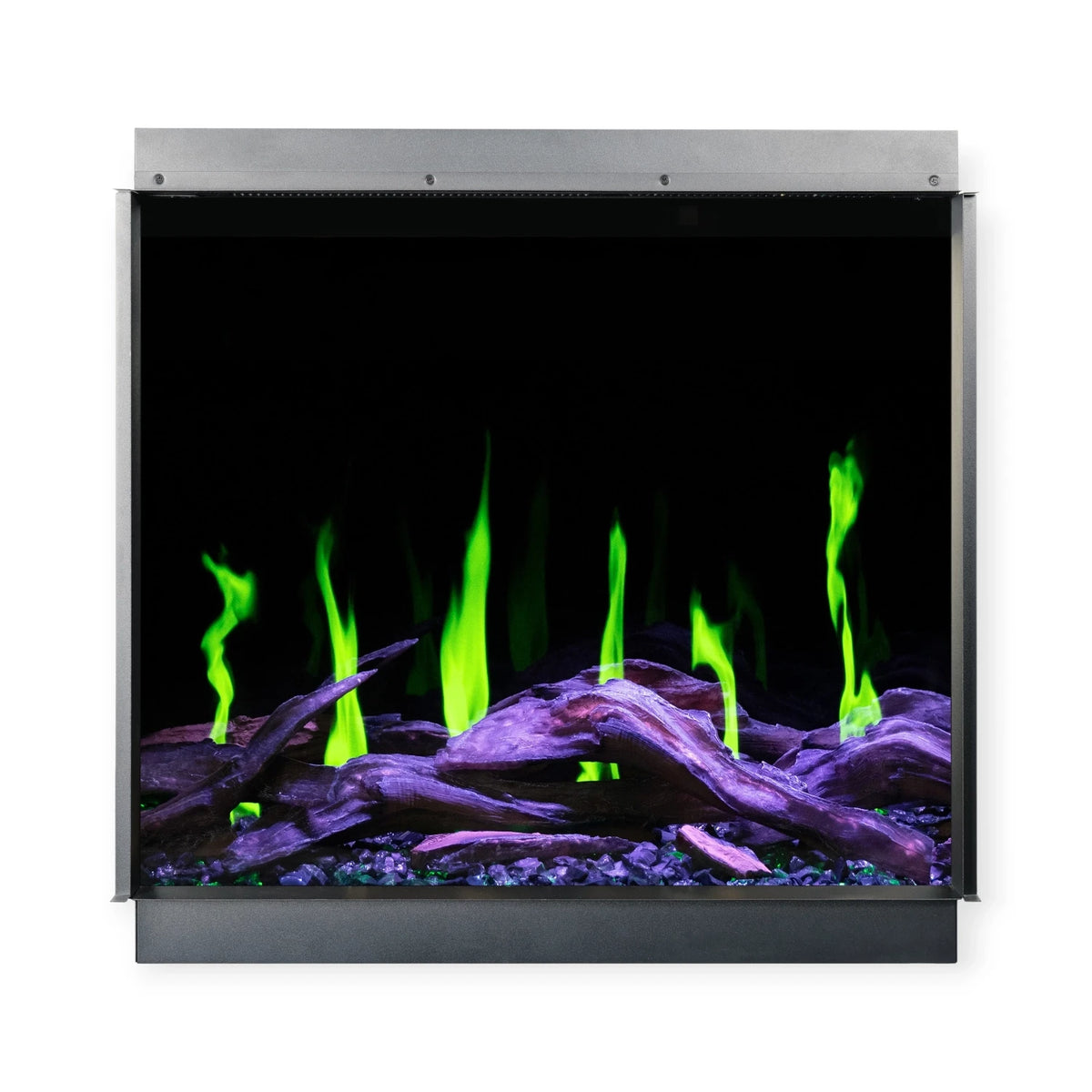 Gold 74 cm - Built-In Electric Fireplace