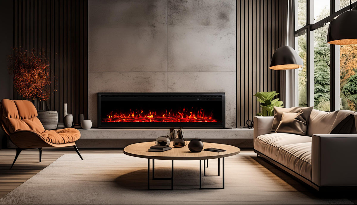 Royal Pro Electric Fireplace - 180 cm