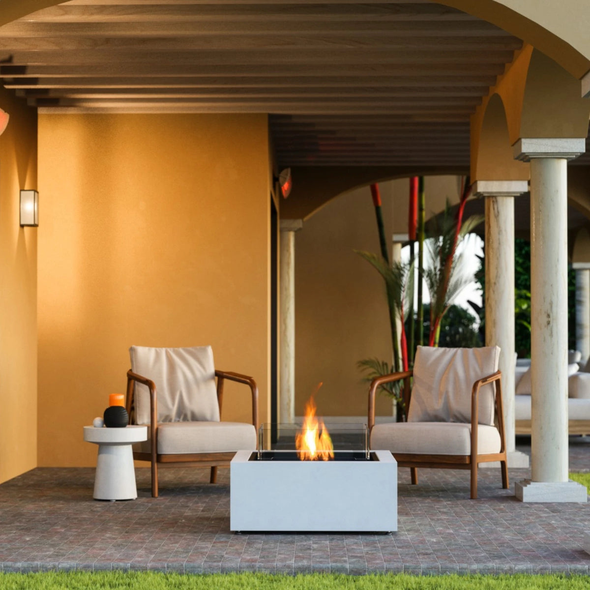 Base 30 - Bone Bioethanol Fire Pit