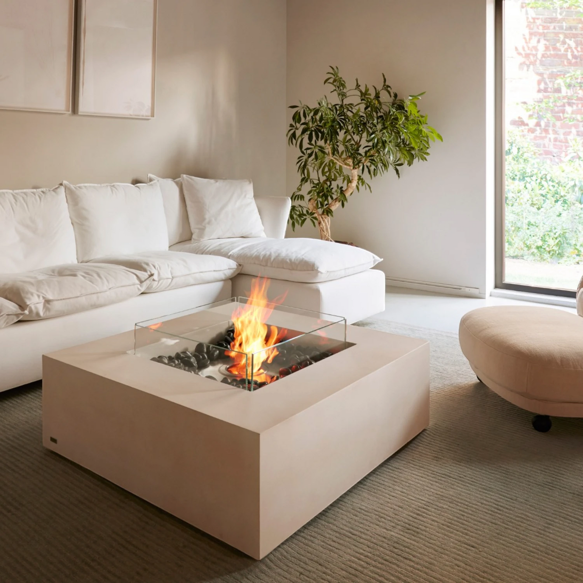 Base 40 - Bone Bioethanol Fire Pit
