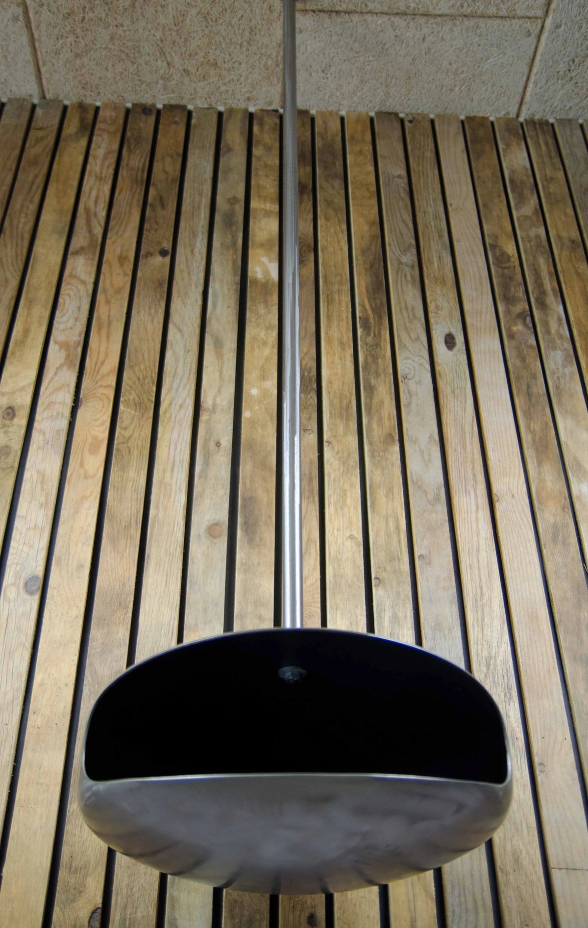 Hein and Haugaard UFO-50 Round, high-flame bio fireplace in steel