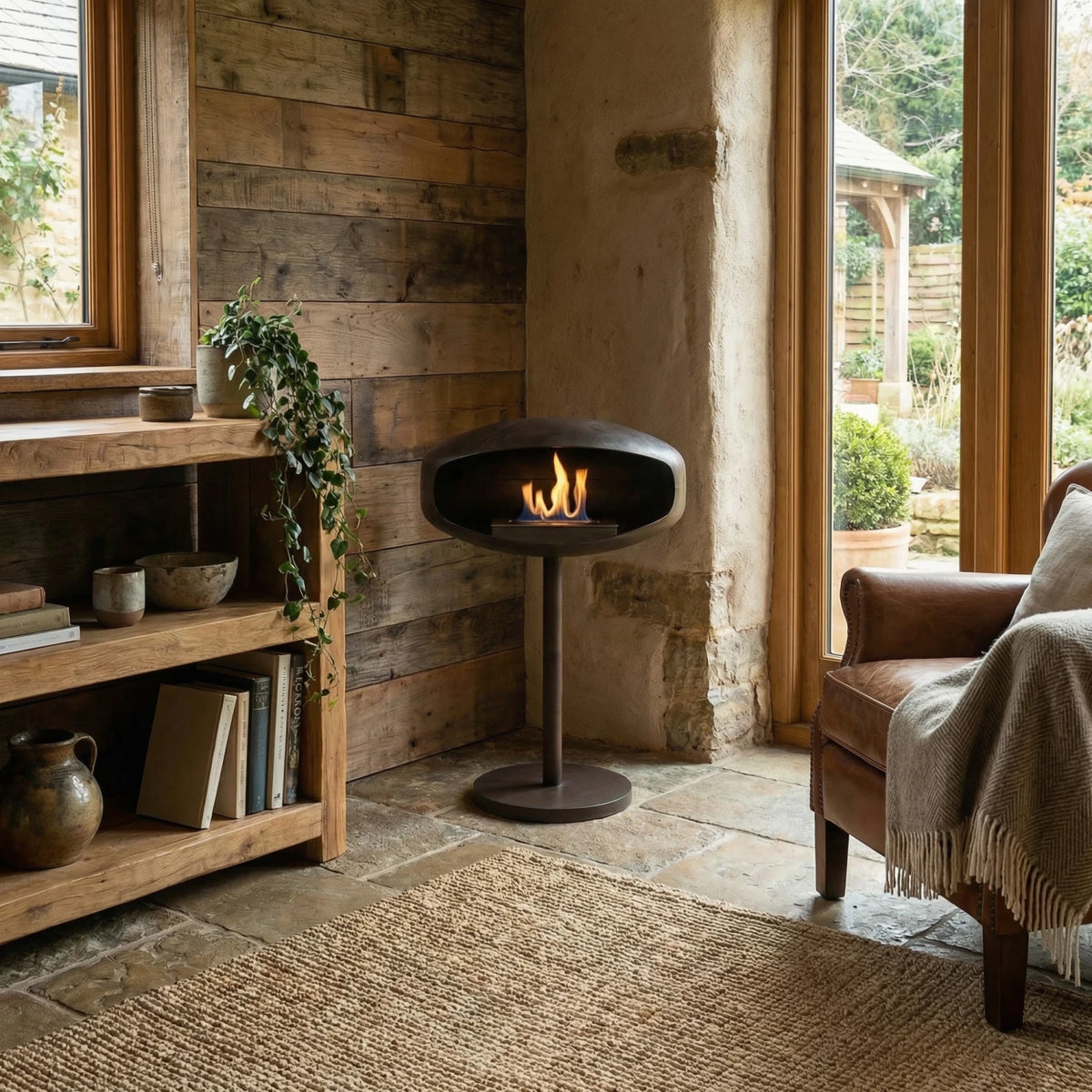 Oxide, freestanding biofire UFO-50 from Hein & Haugaard