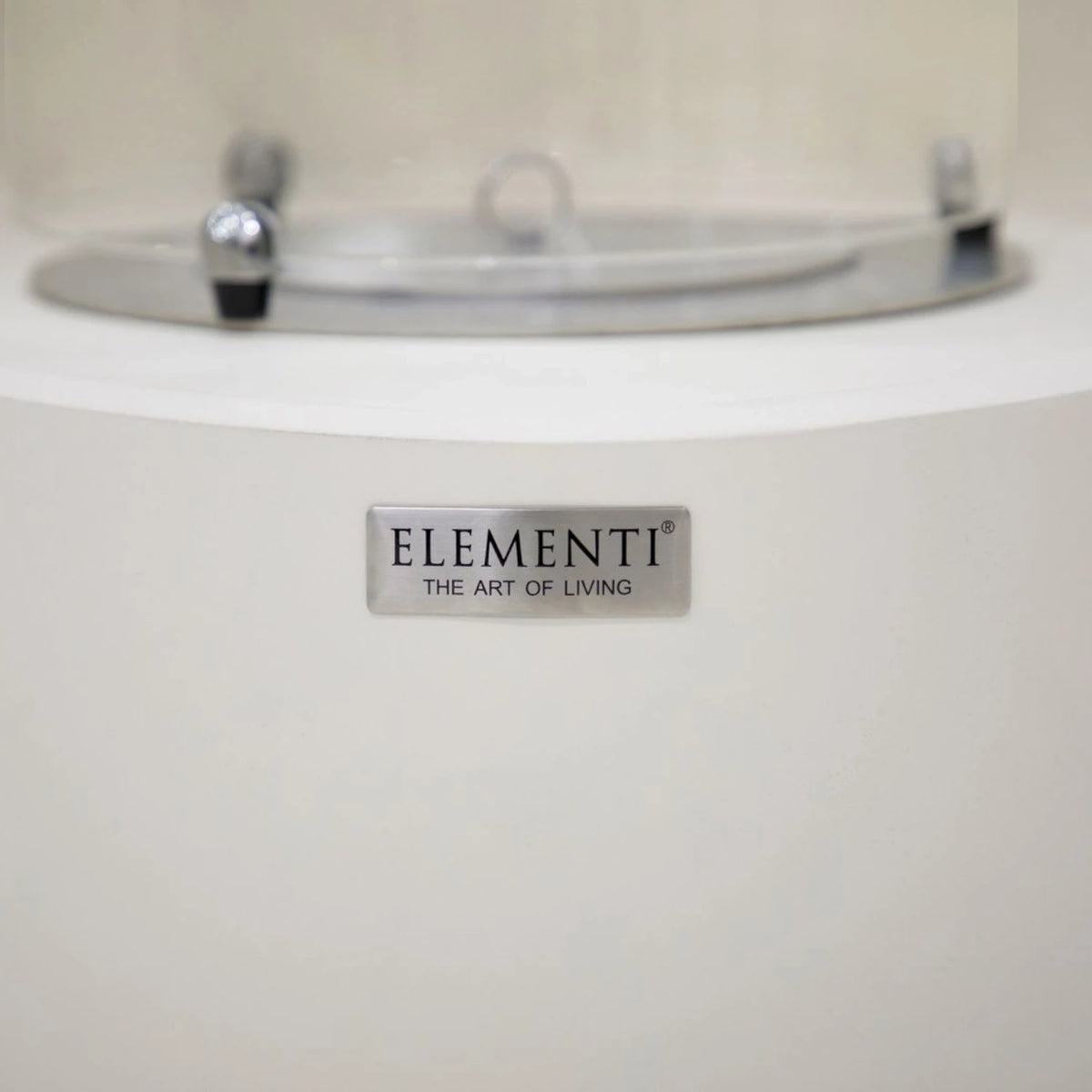 FIRENZE Bioethanol Fire Bowl – Cream White