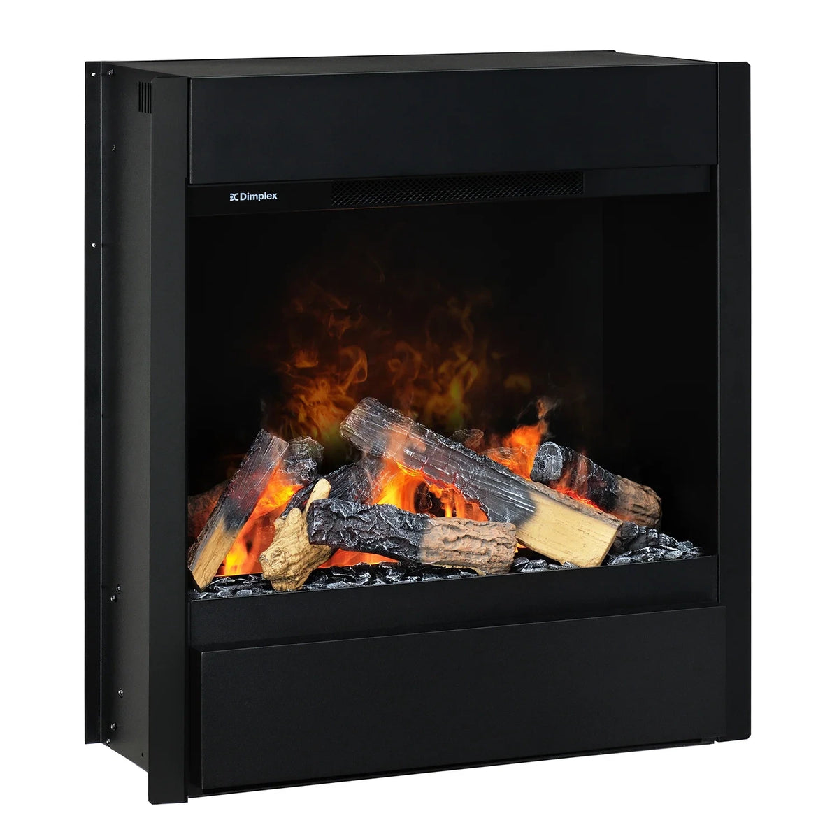 Dimplex Albany optimyst fireplace insert with multicoloured water vapour flames