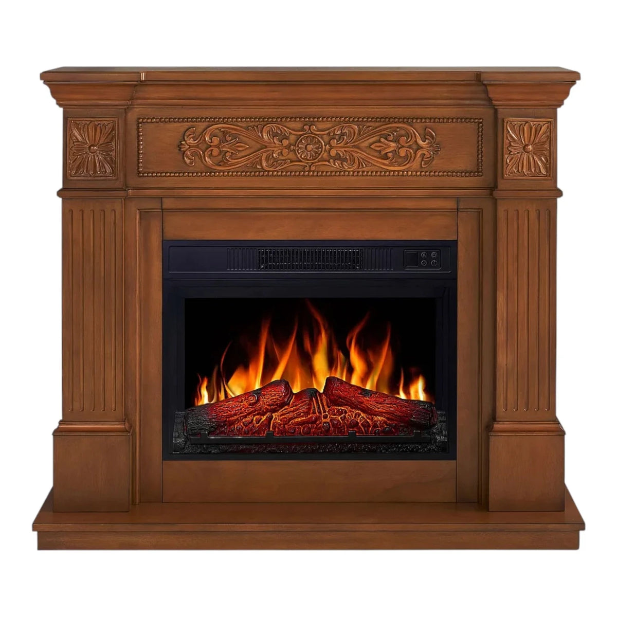 Toscana Electric Fireplace Suite - Oak