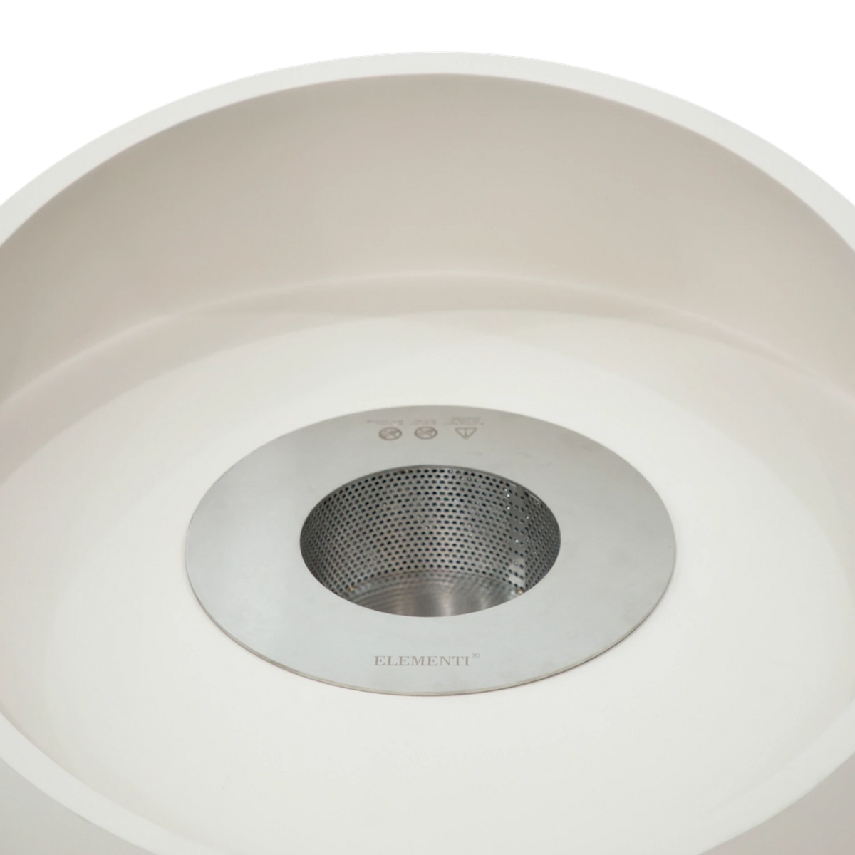 FIRENZE Bioethanol Fire Bowl – Cream White