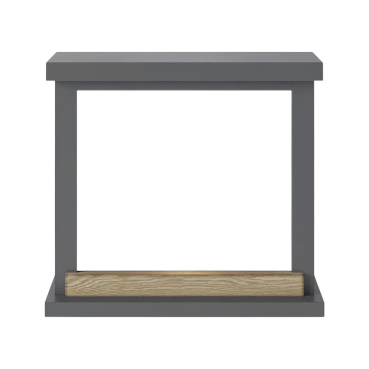 Hagen Grey - Fireplace Frame