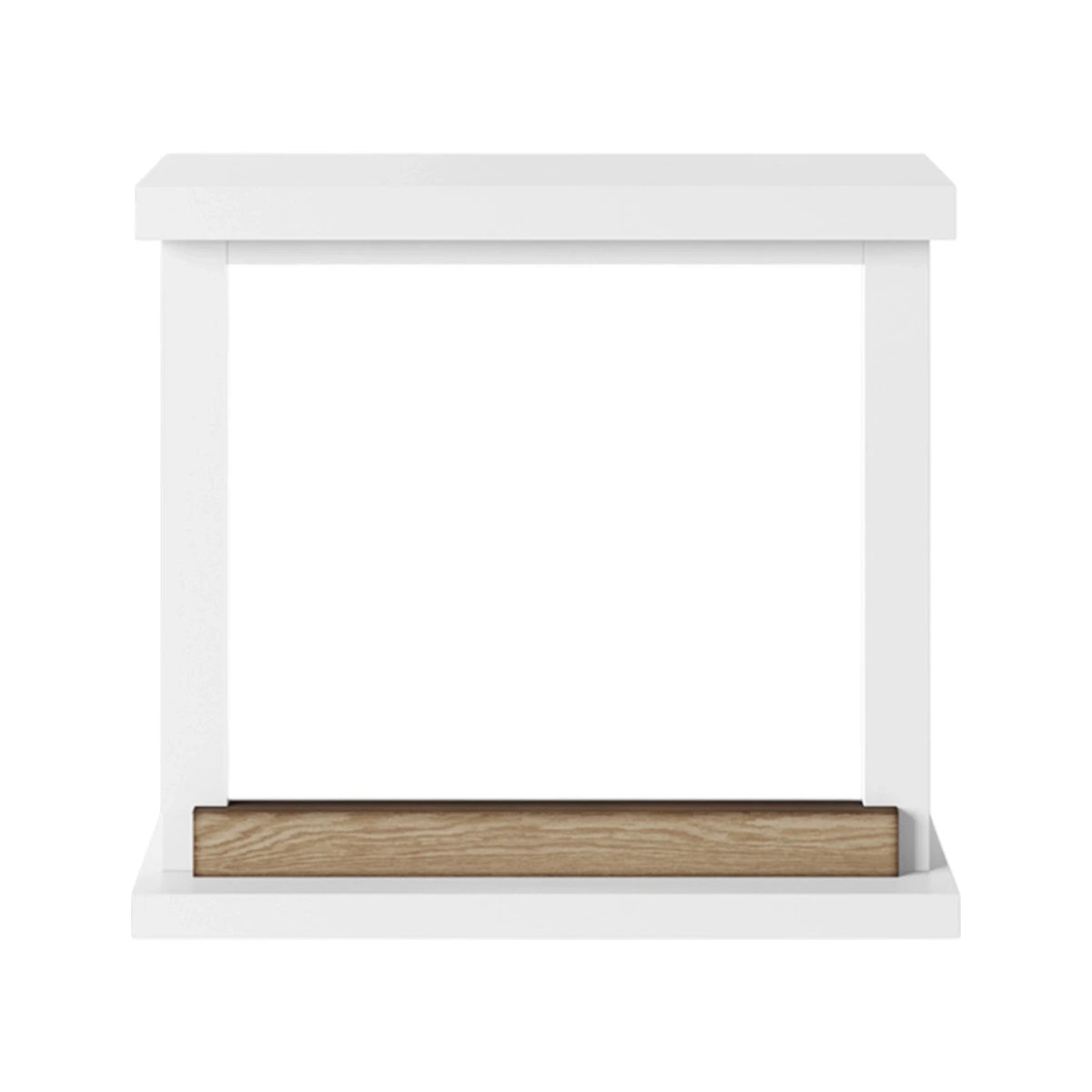 Hagen White - Fireplace Frame