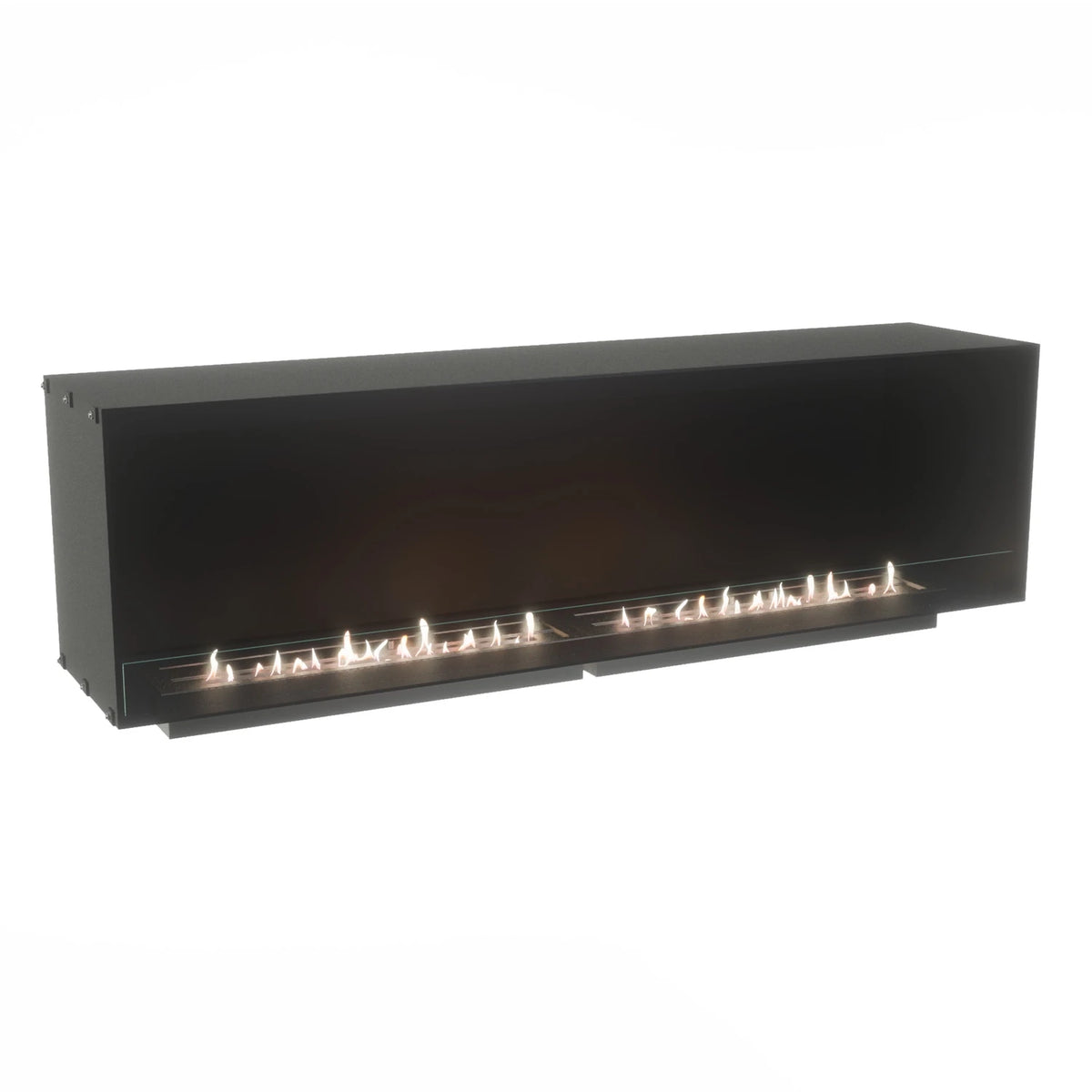 Foco One 1800 bioethanol fireplace frame, alternate studio shot