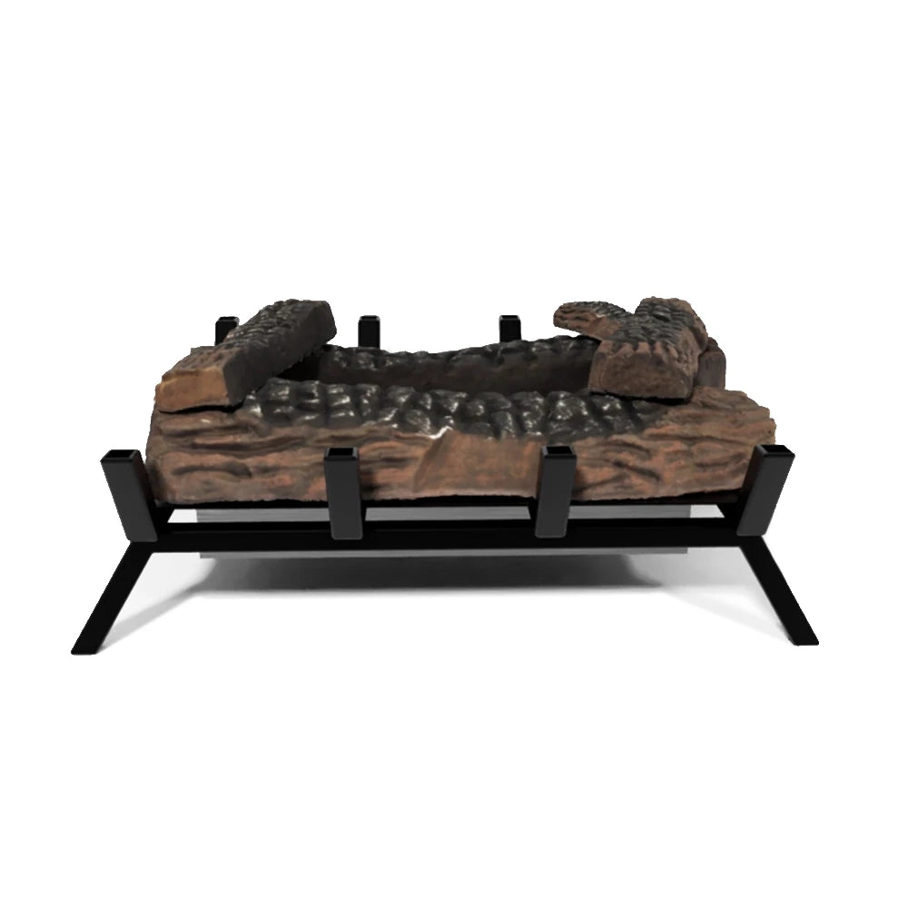 ScandiFlames Grate M 40 cm bioethanol fire grate, unlit, front view