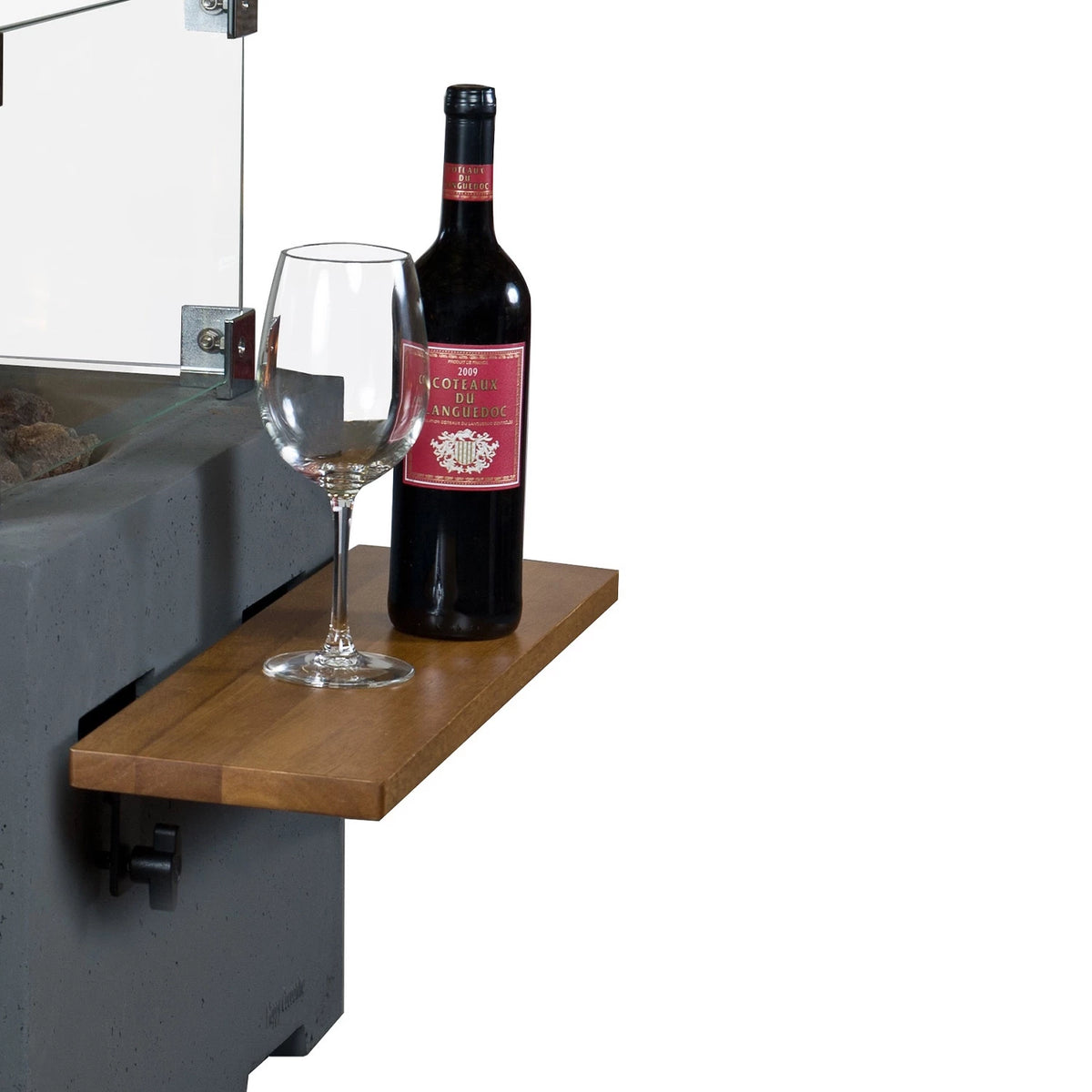 Happy Cocooning Wooden Side Table for Small Square/Rectangular Fire Table - 2 pcs.