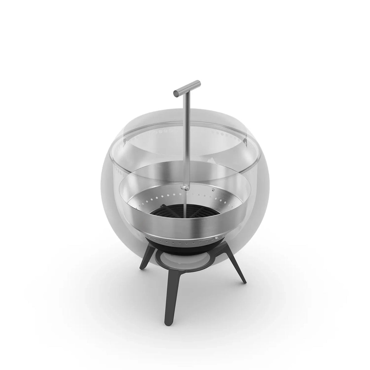 Ash tray extension for Höfats Moon 45, making it easy to remove ashes.