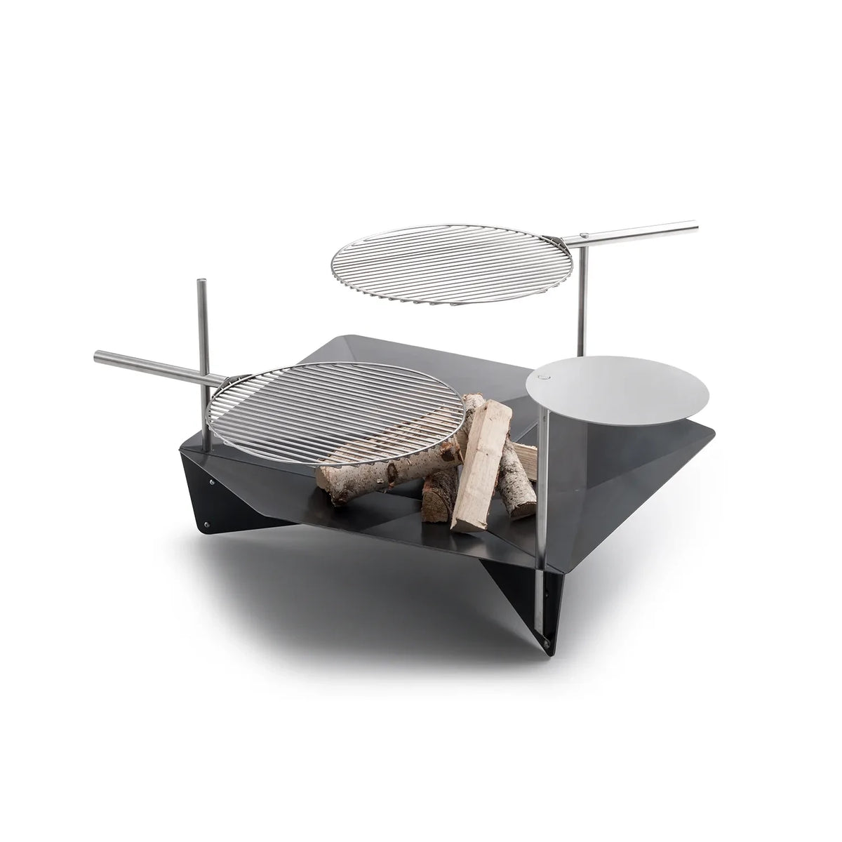 Höfats TRIPLE Grid 55 - Adjustable Grill Grid for TRIPLE Fire Pit
