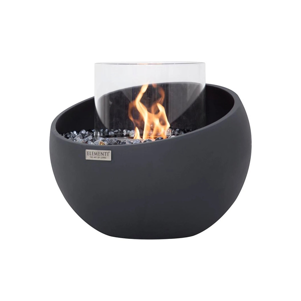 FIRENZE Bioethanol Bowl S – Slate Black
