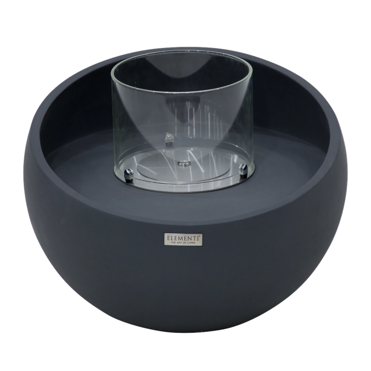 FIRENZE Bioethanol Fire Bowl – Slate Black