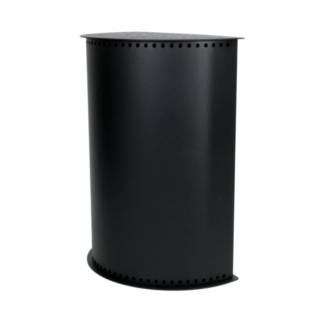 Carson small bioethanol stove fireplace, rear studio view