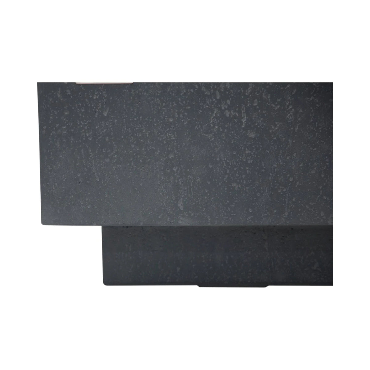 Metropolis Bioethanol Fire Table – Slate Black