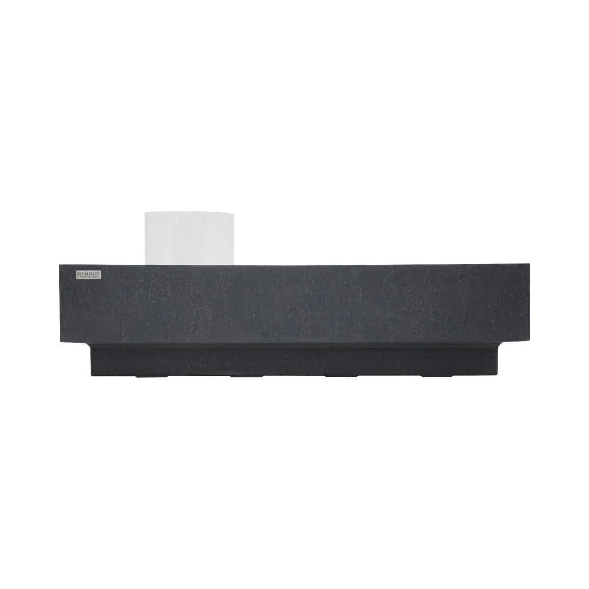 Metropolis Bioethanol Fire Table – Slate Black