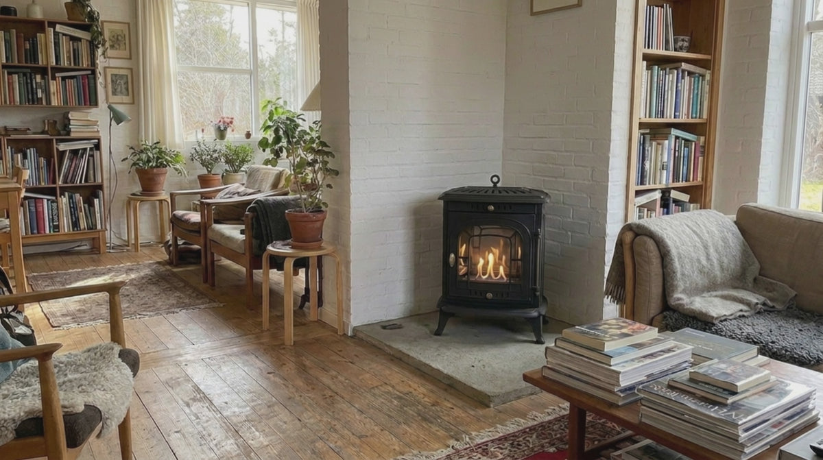 Load video: Altar - Cast Iron Bioethanol Stove