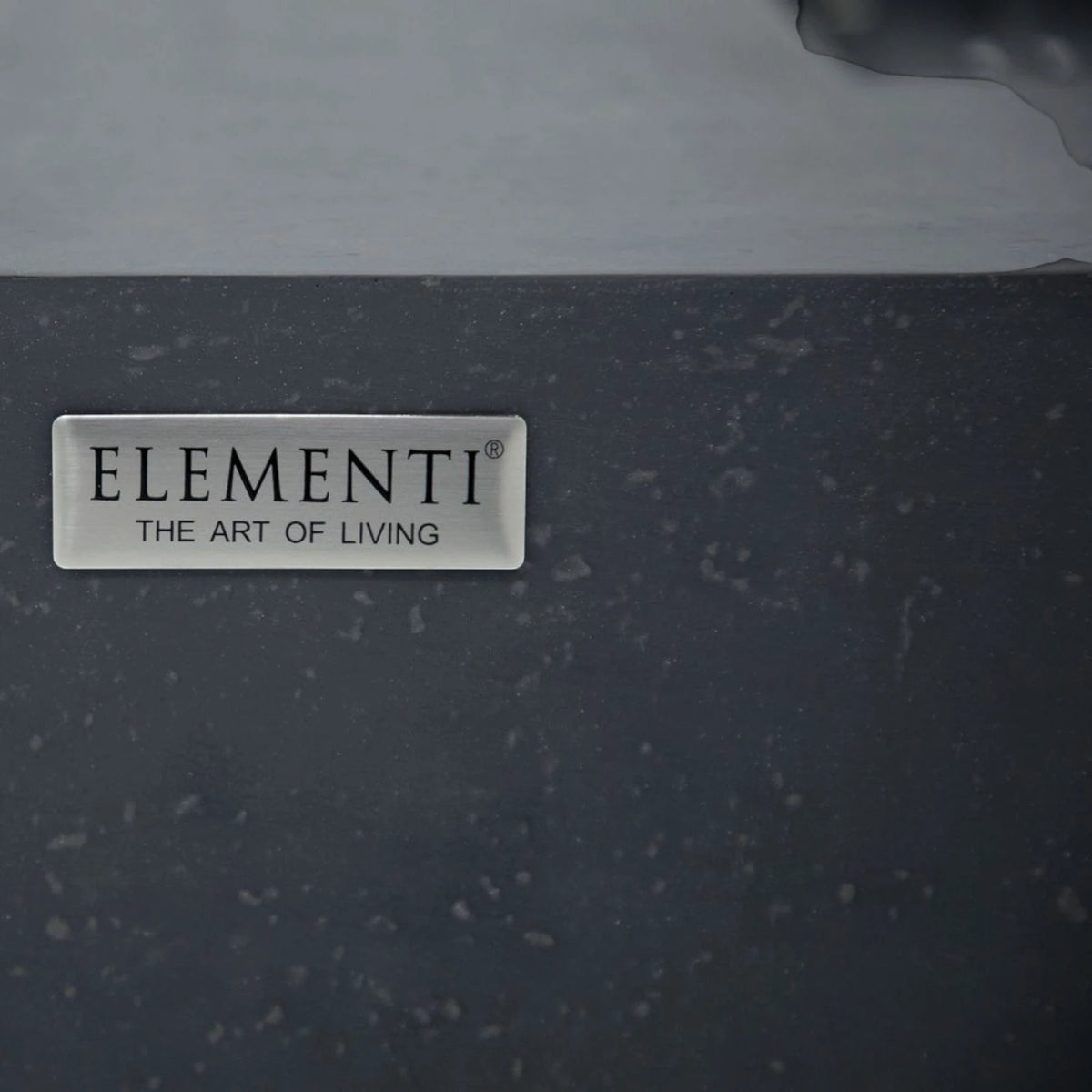 MANHATTAN Bioethanol Fire Table – Slate Black