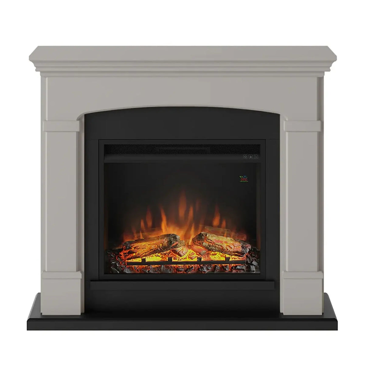 Helmi Electric Fireplace - Beige