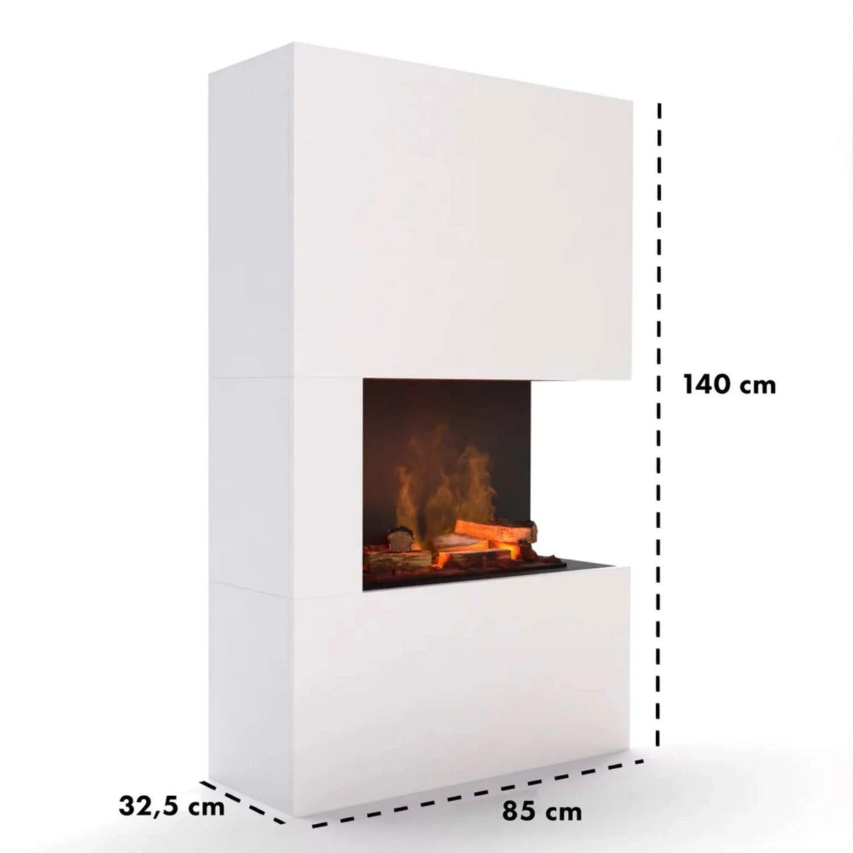 Tucholsky Left Corner White - OMC 600 | Freestanding
