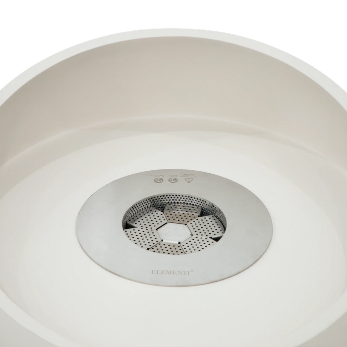 FIRENZE Bioethanol Fire Bowl – Cream White