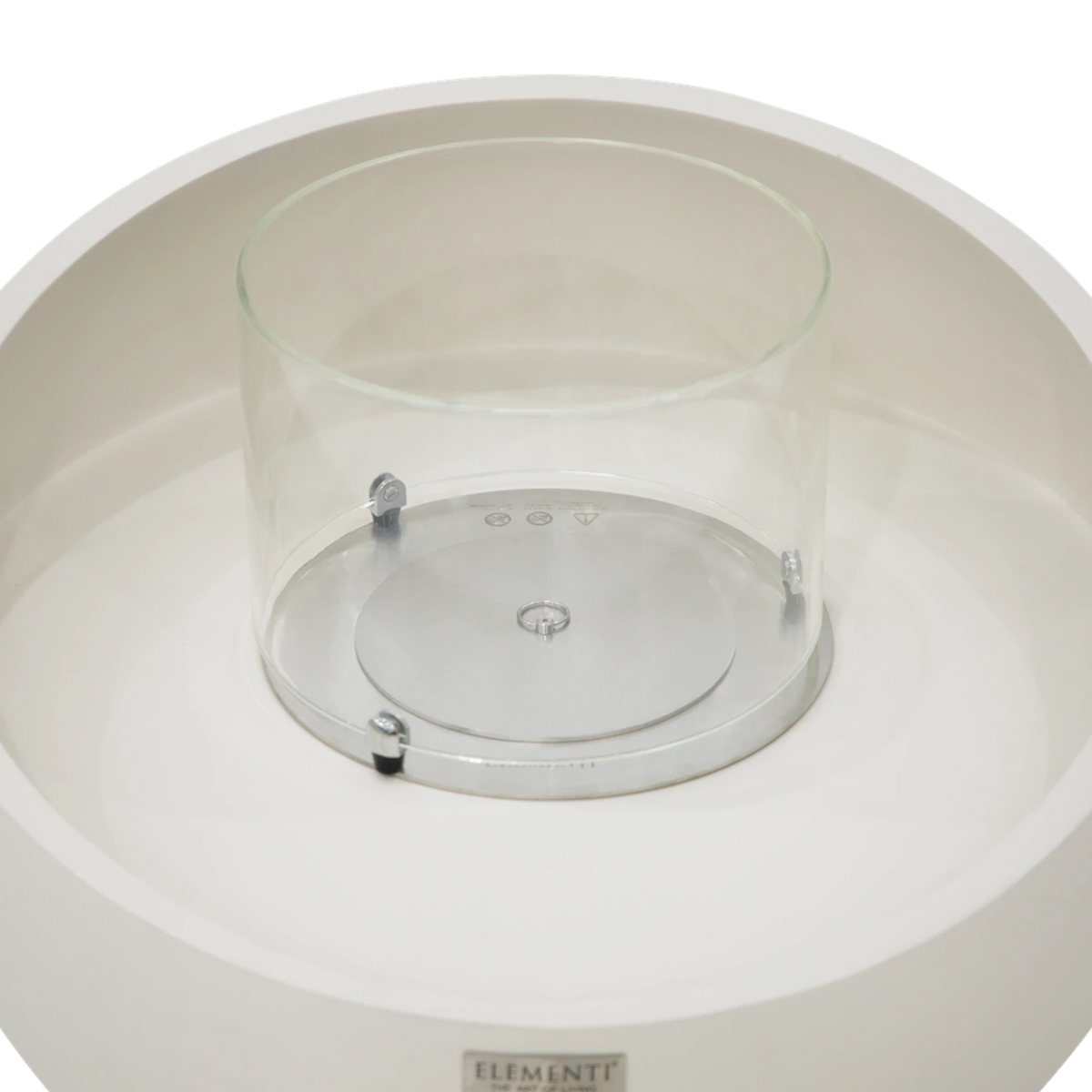 FIRENZE Bioethanol Fire Bowl – Cream White